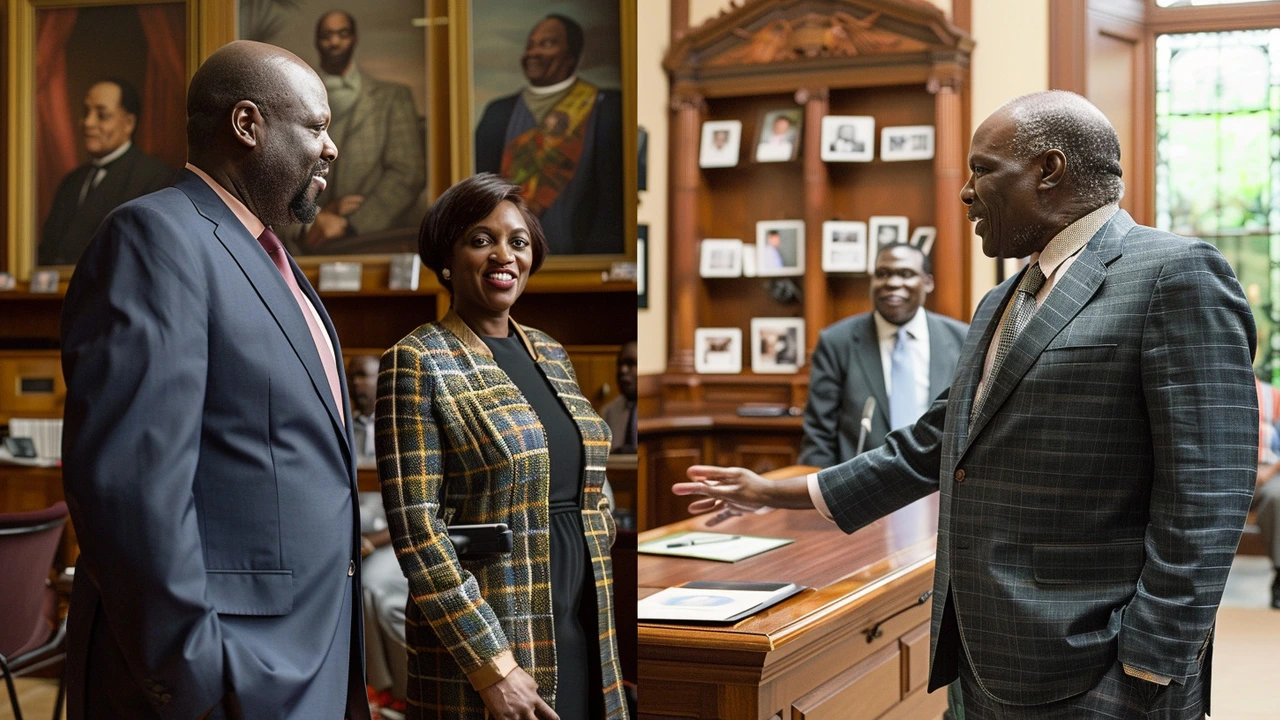 Shaquille O'Neal Stuns President Ruto with Impressive Height During Historic Meeting