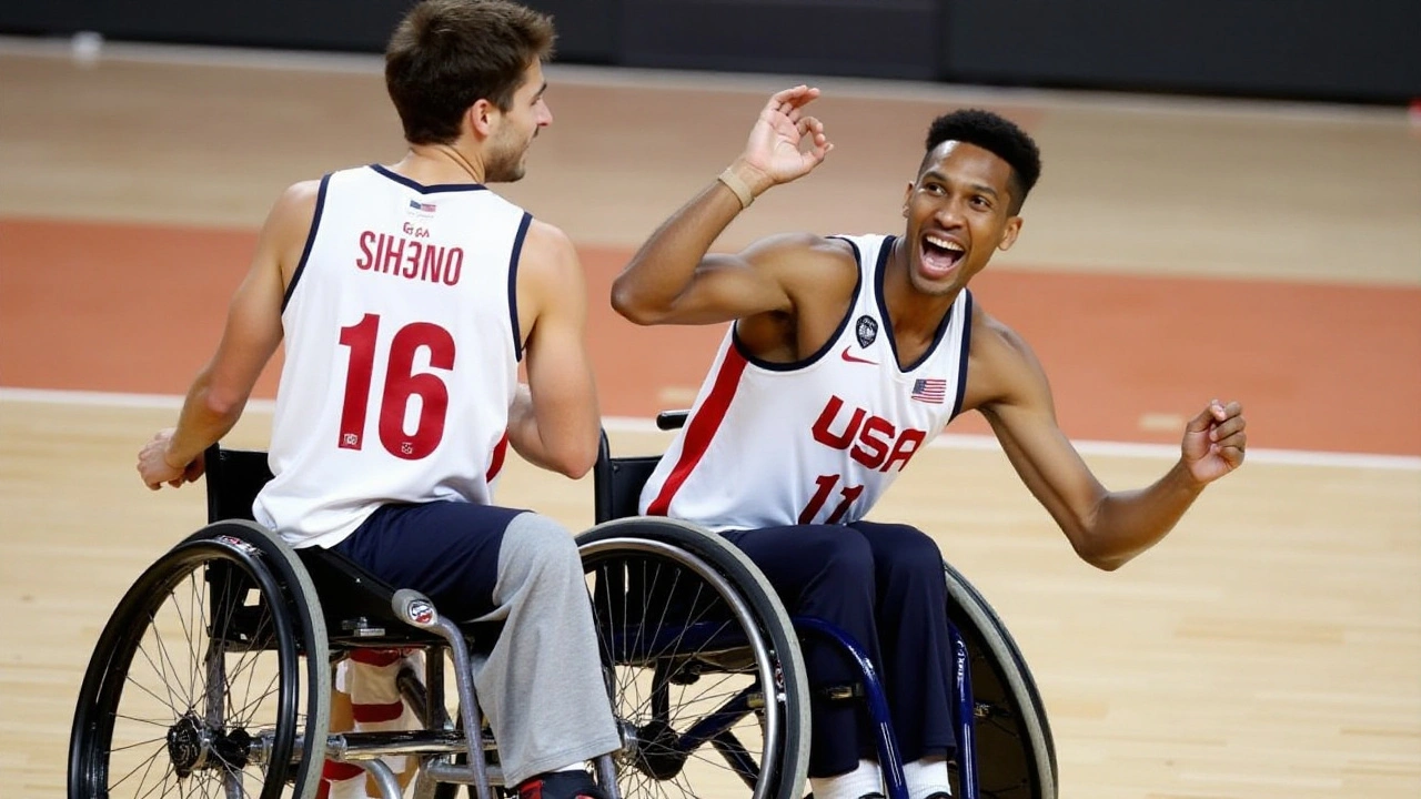 Team USA Triumphs Over Spain in Men's Wheelchair Basketball at 2024 Paralympics