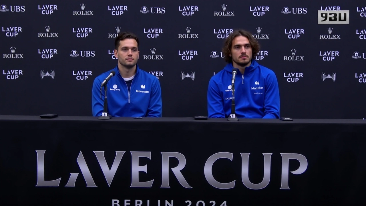 Stefanos Tsitsipas Reflects on Strategy and Performance at 2024 Laver Cup Press Conference