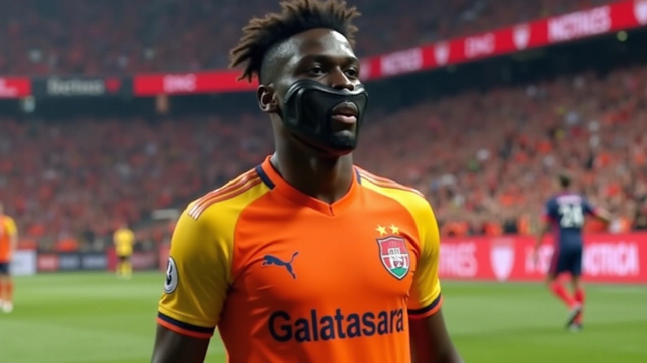 Galatasaray Prohibits Iconic Osimhen Masks in Stadium to Uphold Safety Measures