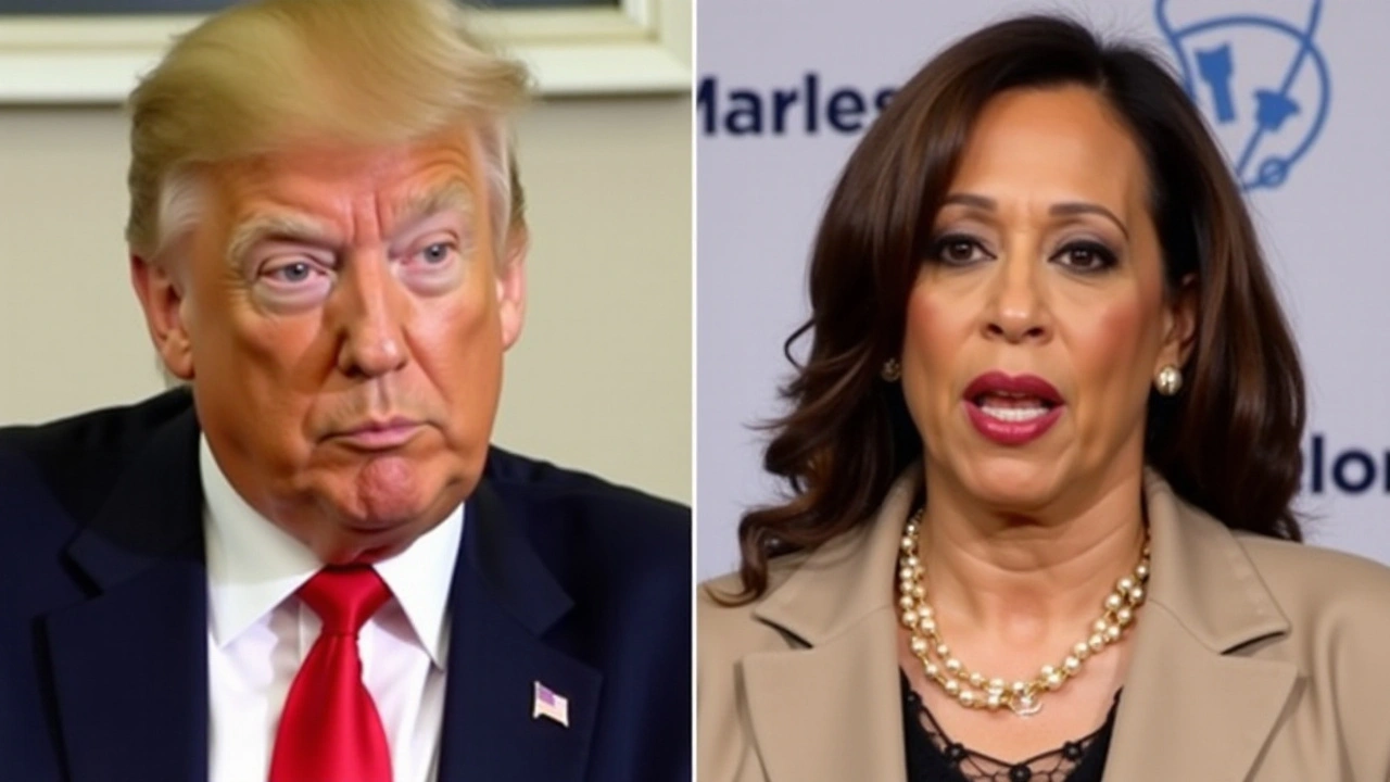 Trump and Harris Spar Over Economic Visions in Heated 2024 Presidential Race