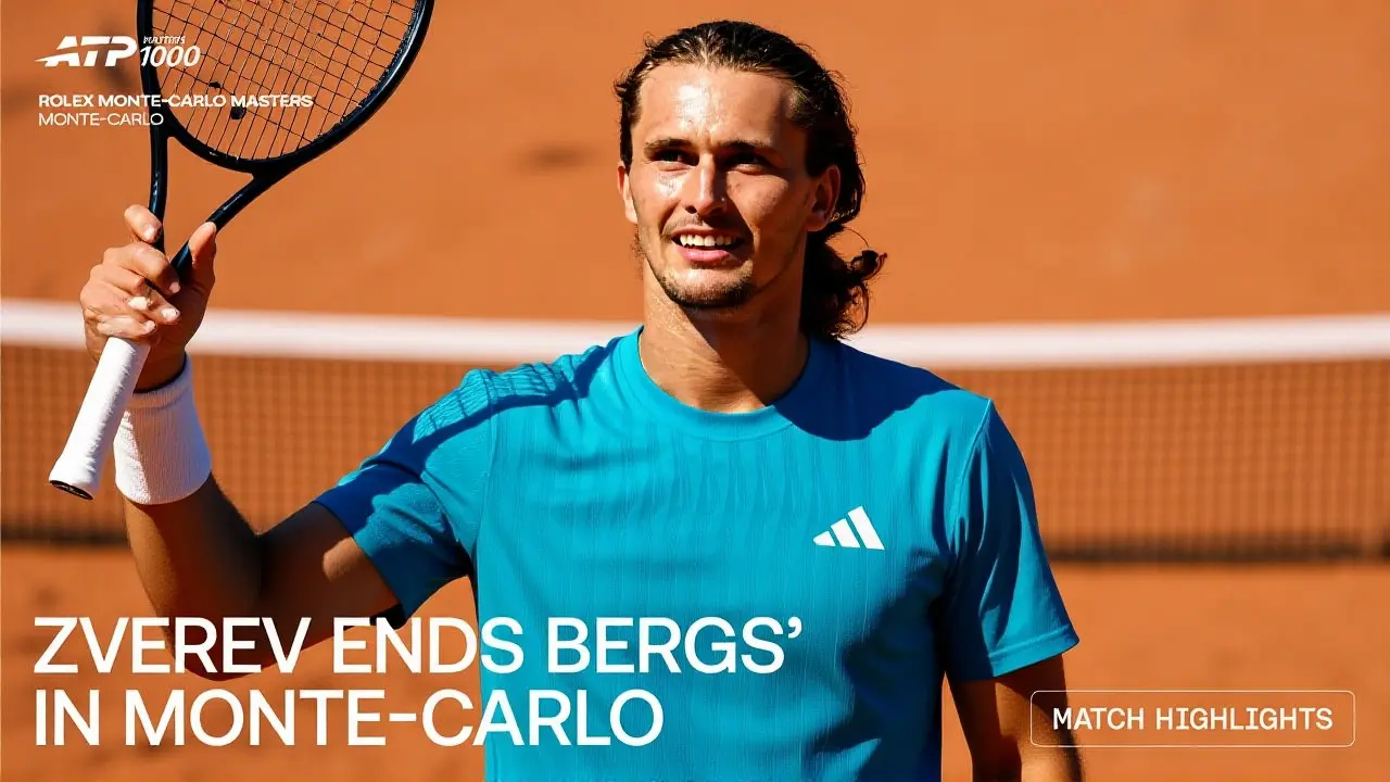 Sinner Stops Zverev's Charge at Rolex Monte-Carlo Masters 2026